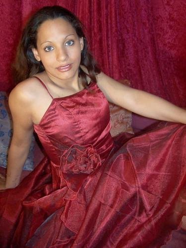 Robe de soirée rouge