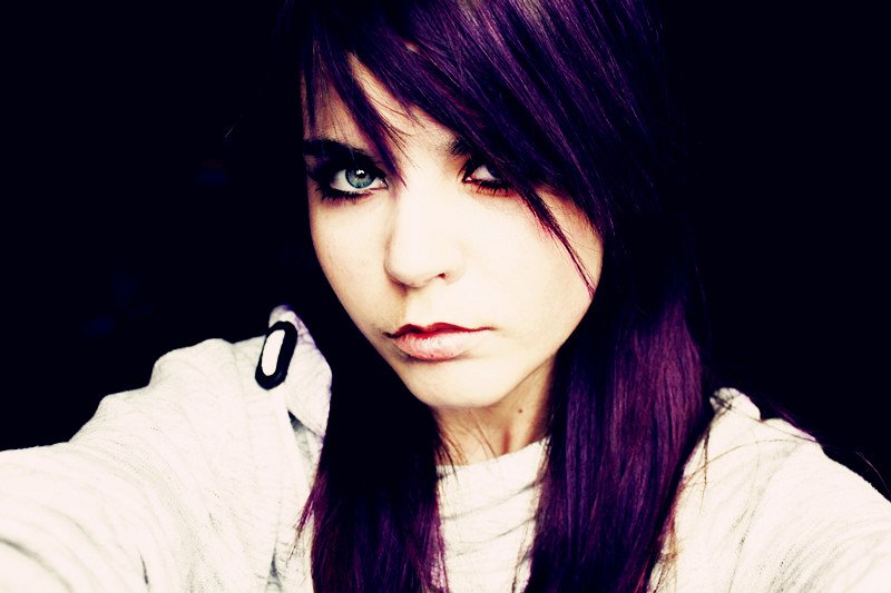 Purple or a color of my blood