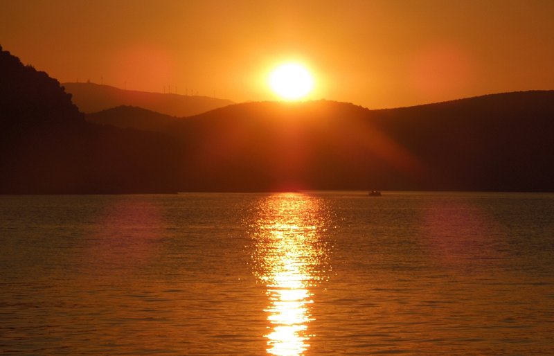 Couché de soleil à Dubrovnik